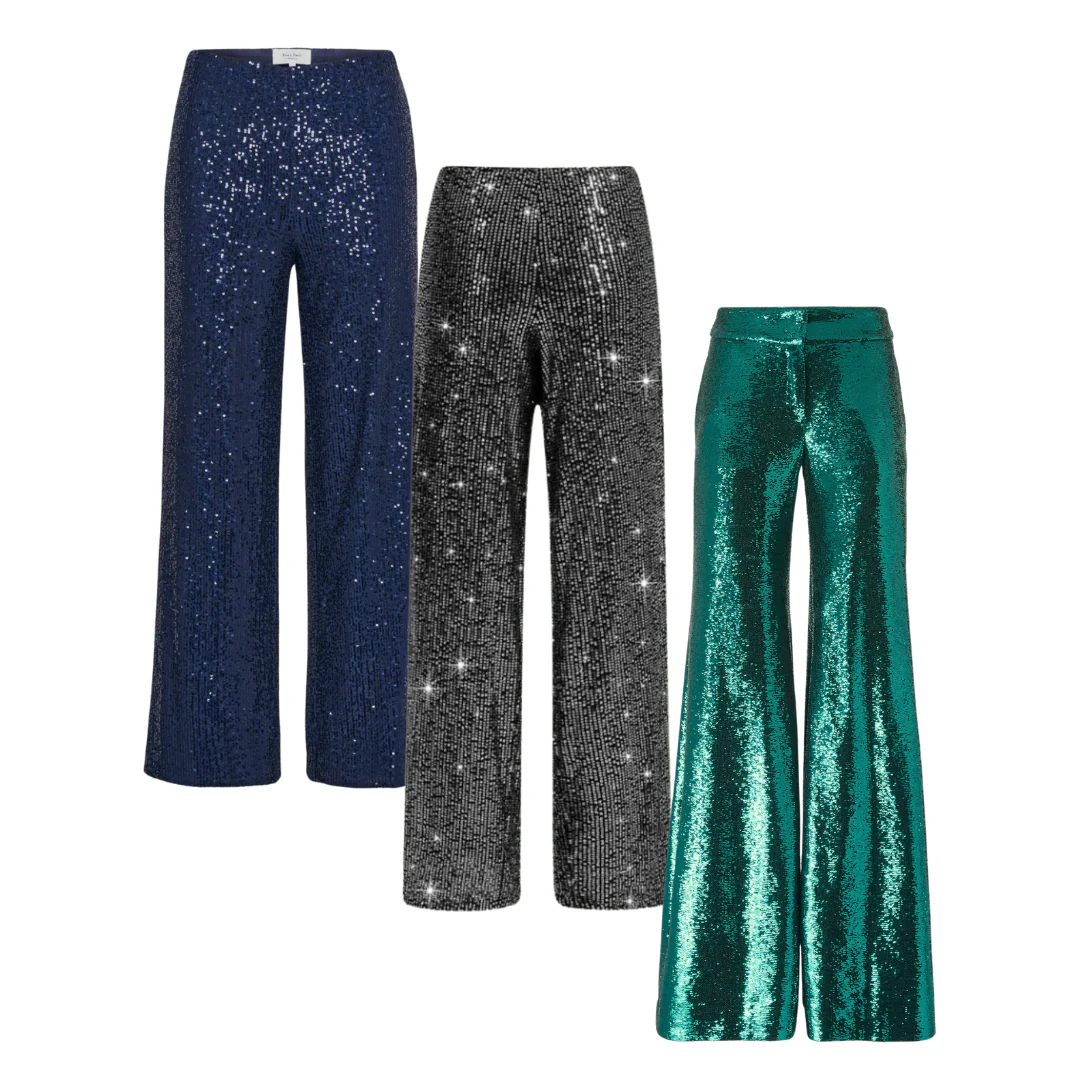 40x WOMEN'S SEQUIN TROUSERS
