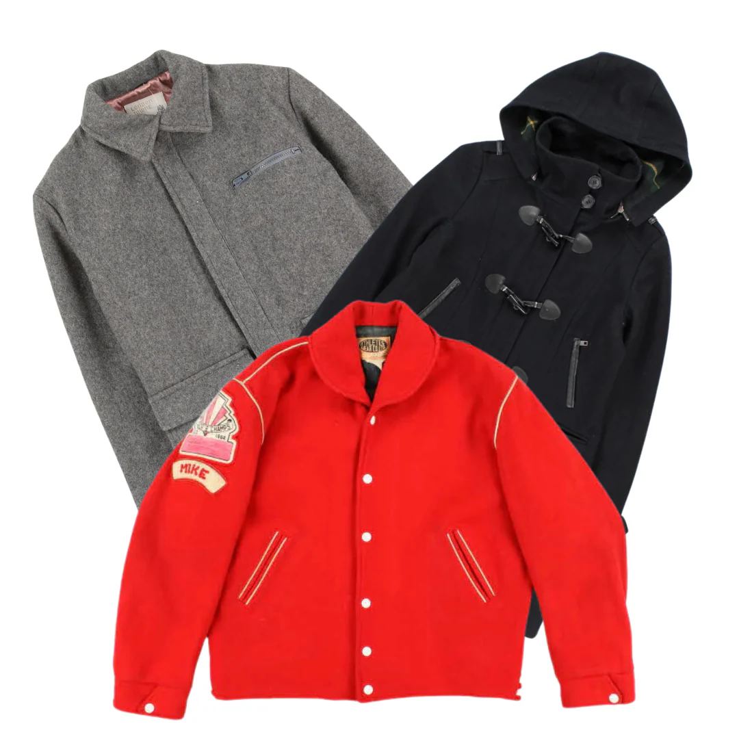 50x WOOL JACKETS